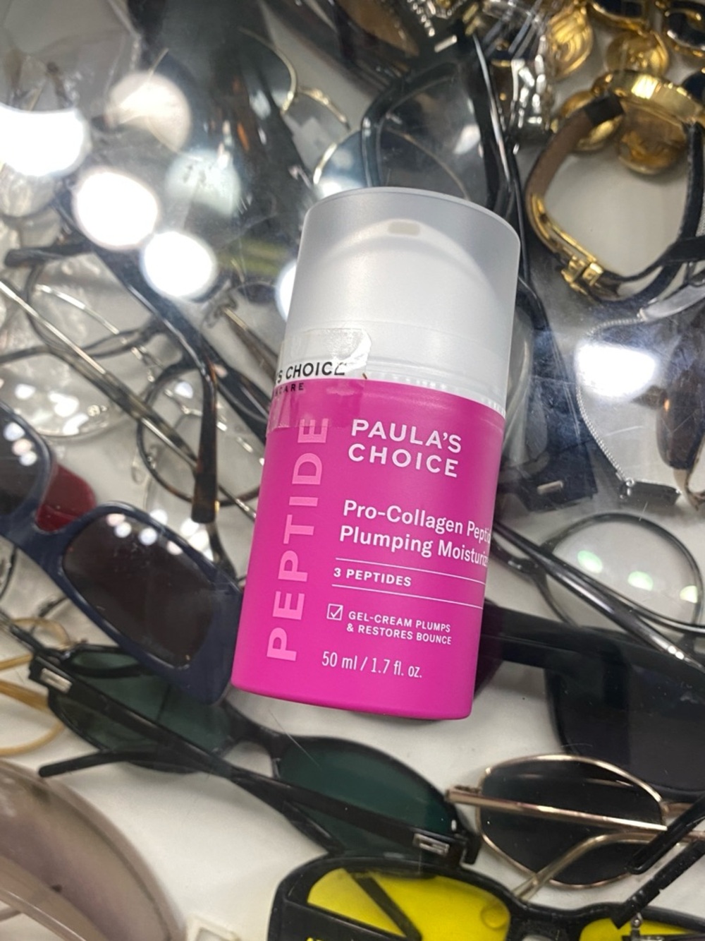 Paula's Choice Pro-Collagen Peptide Plumping Moisturizer — Bright Pink & White - Picture 3 of 4